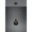 LED Hanglamp - Hangverlichting - Trion Sparko - E14 Fitting - 1-lichts - Rond - Zwart - Hout 7