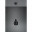 LED Hanglamp - Hangverlichting - Trion Sparko - E14 Fitting - 1-lichts - Rond - Zwart - Hout 9