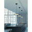 LED Hanglamp - Hangverlichting - Trion Trula - 29W - Warm Wit 3000K - Dimbaar - Rond - Mat Zwart - Aluminium 3