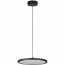 LED Hanglamp - Hangverlichting - Trion Trula - 29W - Warm Wit 3000K - Dimbaar - Rond - Mat Zwart - Aluminium 6