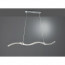 LED Hanglamp - Hangverlichting - Trion Wivo - 25W - Warm Wit 3000K - Rechthoek - Mat Nikkel - Aluminium 4