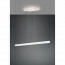 LED Hanglamp - Trion Balfy - 44W - Natuurlijk Wit 4000K - Rechthoek - Mat Wit - Aluminium 3