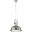 LED Hanglamp - Trion Bonita - E27 Fitting - 1-lichts - Rond - Mat Nikkel - Aluminium
