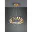 LED Hanglamp - Trion Coral - 33W - Warm Wit 3000K - Dimbaar - Rond - Mat Goud - Aluminium 3