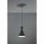 LED Hanglamp - Trion Enzi - E27 Fitting - Rond - Mat Zwart - Aluminium 3