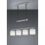 LED Hanglamp - Trion Gorino - E14 Fitting - 4-lichts - Rechthoek - Mat Wit - Aluminium 2