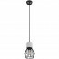 LED Hanglamp - Trion Jamo - E27 Fitting - 1-lichts - Rond - Mat Zwart - Aluminium 2