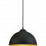 LED Hanglamp - Trion Jin - E27 Fitting - Rond - Mat Zwart Aluminium 2