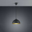 LED Hanglamp - Trion Jin - E27 Fitting - Rond - Mat Zwart Aluminium 3