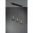 LED Hanglamp - Trion Kalim - E27 Fitting - 3-lichts - Rechthoek - Mat Zwart - Aluminium 5
