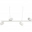 LED Hanglamp - Trion Milona - GU10 Fitting - 4-lichts - Rond - Mat Wit - Aluminium 4