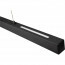 LED Hanglamp - Trion Parola Up and Down - 31W - Warm Wit 3000K - Dimbaar - Rechthoek - Mat Zwart - Aluminium 6