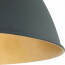 LED Hanglamp - Trion Romy - E27 Fitting - Rond - Mat Zwart Aluminium 2
