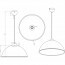 LED Hanglamp - Trion Romy - E27 Fitting - Rond - Mat Zwart Aluminium Lijntekening