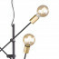 LED Hanglamp - Trion Ross - E27 Fitting - 6-lichts - Verstelbaar - Rond - Mat Zwart Aluminium 3