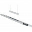 LED Hanglamp - Trion Trojan Up and Down - 45W - Aanpasbare Kleur - Rechthoek - Geborsteld Zilver - Aluminium 4