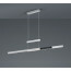 LED Hanglamp - Trion Trojan Up and Down - 45W - Aanpasbare Kleur - Rechthoek - Geborsteld Zilver - Aluminium 5