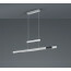 LED Hanglamp - Trion Trojan Up and Down - 45W - Aanpasbare Kleur - Rechthoek - Geborsteld Zilver - Aluminium 6
