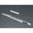 LED Hanglamp - Trion Trojan Up and Down - 45W - Aanpasbare Kleur - Rechthoek - Geborsteld Zilver - Aluminium 8