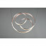 LED Hanglamp - Trion Yarino - 60W - Aanpasbare Kleur - Dimbaar - Rond - Mat Nikkel - Aluminium 11