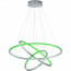 LED Hanglamp WiZ - Hangverlichting - Trion Noraan - 80W - Aanpasbare Kleur - RGBW - Rond - Mat Nikkel - Aluminium 2
