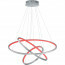LED Hanglamp WiZ - Hangverlichting - Trion Noraan - 80W - Aanpasbare Kleur - RGBW - Rond - Mat Nikkel - Aluminium 3
