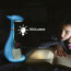 LED Kinder Nachtlamp - Tafellamp - Kat - Blauw - Touch - Dimbaar 4