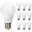 LED Lamp 10 Pack - E27 Fitting - 8W - Helder/Koud Wit 6500K