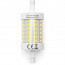 LED Lamp - Aigi Trunka - R7S Fitting - 8W - Helder/Koud Wit 6500K - Geel - Glas
