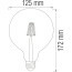 LED Lamp - Filament Rustiek - Globe - E27 Fitting - 6W - Warm Wit 2200K 2