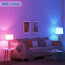 LED Lamp - Smart LED - Aigi Lexus - Bulb A60 - 9W - E27 Fitting - Slimme LED - Wifi LED + Bluetooth - RGB + Aanpasbare Kleur - Mat Wit - Kunststof 4