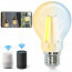 LED Lamp - Smart LED - Aigi Rixona - Bulb A60 - 6W - E27 Fitting - Slimme LED - Wifi LED + Bluetooth - Aanpasbare Kleur - Transparant Helder - Glas 4