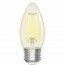 LED Lamp - Smart LED - Aigi Rixona - Bulb C35 - 4.5W - E27 Fitting - Slimme LED - Wifi LED + Bluetooth - Aanpasbare Kleur - Transparant Helder - Glas