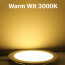 LED Paneel - 30x120 Warm Wit 3000K - 36W Inbouw Rechthoek - Mat Wit Aluminium 2