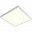 LED Paneel - Aigi Limno Slim - 60x60 - Natuurlijk Wit 4200K - 32W - Smart LED - Slimme LED - Dimbaar - Opbouw Vierkant - Mat Wit - Flikkervrij