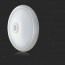 LED Plafondlamp met Sensor + Dag en Nacht Sensor - Kozolux Crimpy - 20W 1500lm - Warm Wit 3000K - Opbouw - Rond - Wit 5