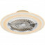 LED Plafondlamp met Ventilator - Plafondventilator - Trion Figon - 36W - Aanpasbare Kleur - Rond - Mat Wit - Kunststof 2