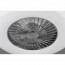 LED Plafondlamp met Ventilator - Plafondventilator - Trion Vison - 40W - Rond - Mat Chroom - Kunststof 10