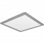 LED Plafondlamp - Plafondverlichting - Trion Alina - 13.5W - Warm Wit 3000K - Dimbaar - Vierkant - Mat Titaan - Aluminium 2