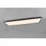 LED Plafondlamp - Plafondverlichting - Trion Alina - 34W - Warm Wit 3000K - Dimbaar - Mat Zwart - Aluminium - 120cm 3