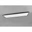LED Plafondlamp - Plafondverlichting - Trion Alina - 34W - Warm Wit 3000K - Dimbaar - Mat Zwart - Aluminium - 120cm 4