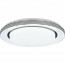 LED Plafondlamp - Plafondverlichting - Trion Atras - 18W - Aanpasbare Kleur - Afstandsbediening - Dimbaar - Sterlicht - Rond - Mat Zwart - Kunststof 2