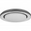 LED Plafondlamp - Plafondverlichting - Trion Atras - 18W - Aanpasbare Kleur - Afstandsbediening - Dimbaar - Sterlicht - Rond - Mat Zwart - Kunststof 5