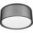 LED Plafondlamp - Plafondverlichting - Trion Bidon - E27 Fitting - 1-lichts - Rond - Mat Zwart - Aluminium 4