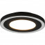 LED Plafondlamp - Plafondverlichting - Trion Coman - 17W - Warm Wit 3000K - Rond - Mat Zwart - Kunststof 2