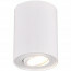 LED Plafondlamp - Plafondverlichting - Trion Cosmin - GU10 Fitting - 1-lichts - Rond - Mat Wit - Aluminium