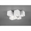 LED Plafondlamp - Plafondverlichting - Trion Ferry - GU10 Fitting - 6-lichts - Rechthoek - Mat Wit - Aluminium 4
