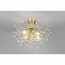LED Plafondlamp - Plafondverlichting - Trion Guston - E14 Fitting - 4-lichts - Rond - Mat Goud - Aluminium 5