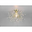 LED Plafondlamp - Plafondverlichting - Trion Guston - E27 Fitting - 1-lichts - Rond - Mat Goud - Aluminium 5