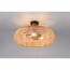 LED Plafondlamp - Plafondverlichting - Trion Irene - E27 Fitting - 3-lichts - Rond - Bruin - Hout 5
